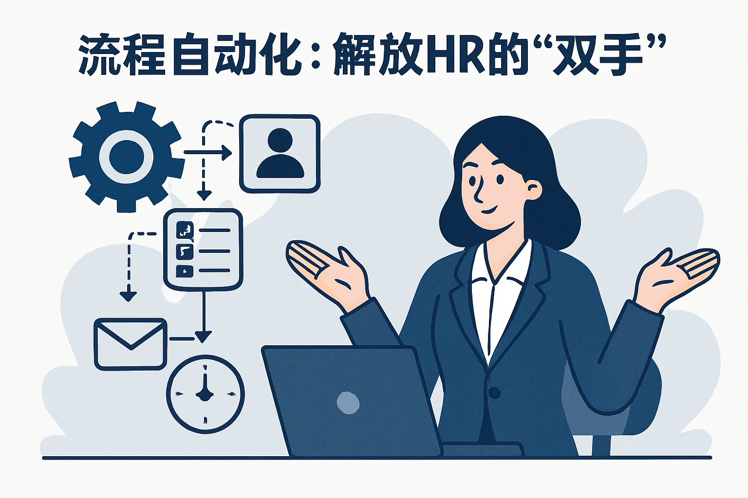 1. 流程自动化：解放HR的“双手”