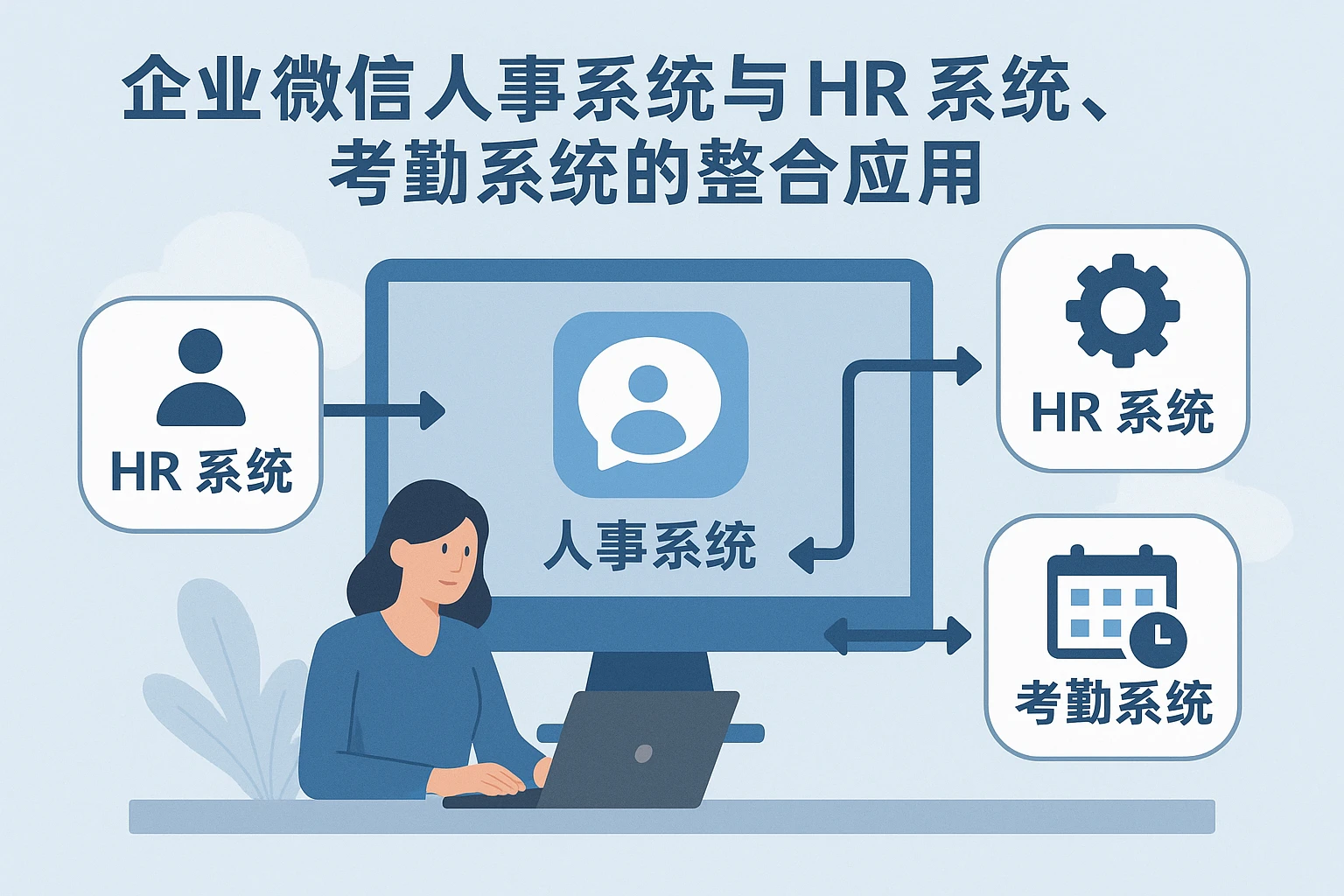 企业微信人事系统与HR系统、考勤系统的整合应用