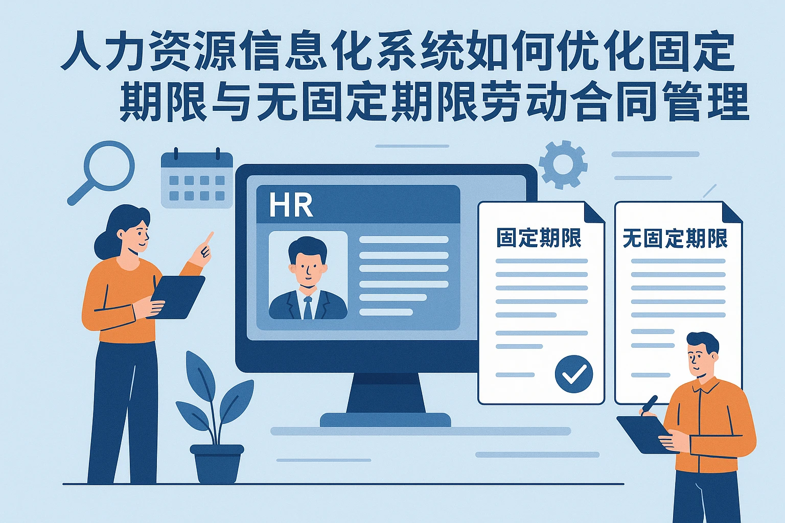 人力资源信息化系统如何优化固定期限与无固定期限劳动合同管理