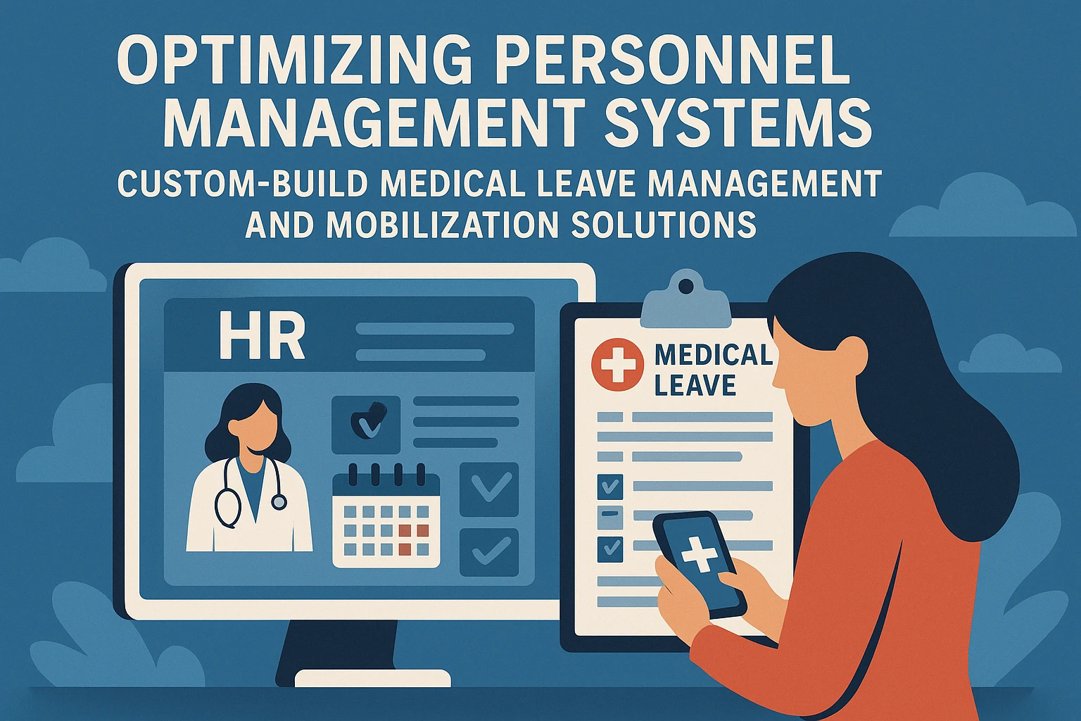 优化人事管理系统：医疗期管理的定制开发与移动化解决方案
