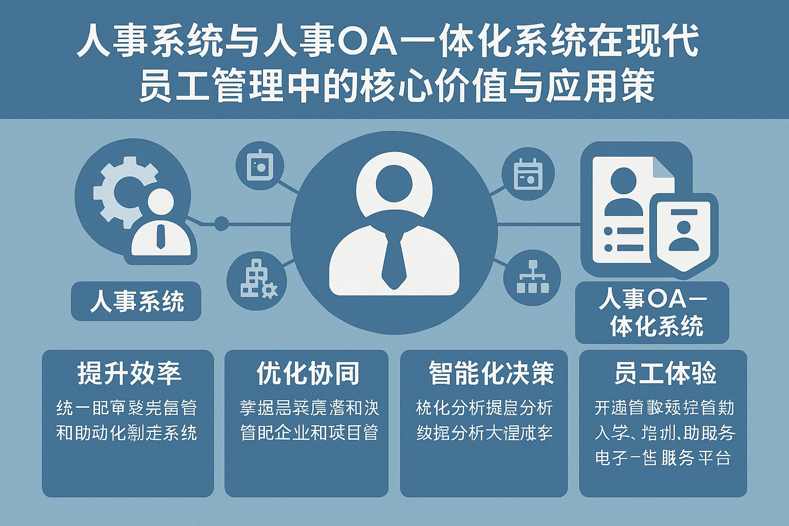 人事系统与人事OA一体化系统在现代员工管理中的核心价值与应用策略