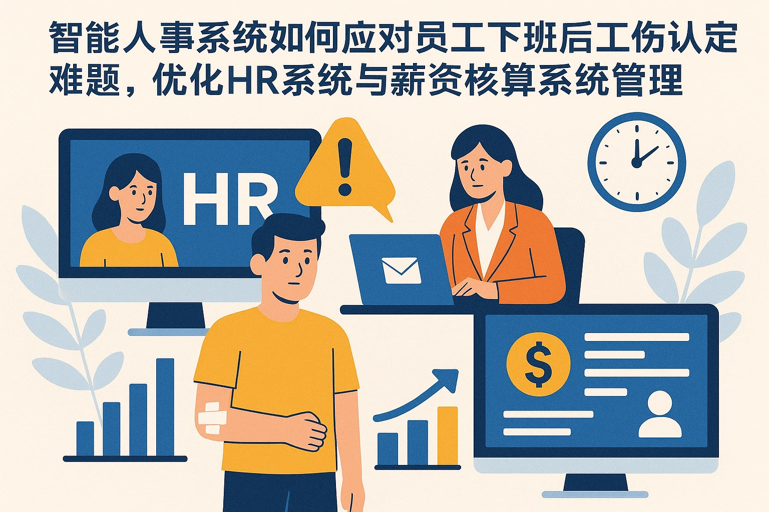 智能人事系统如何应对员工下班后工伤认定难题,优化HR系统与薪资核算系统管理