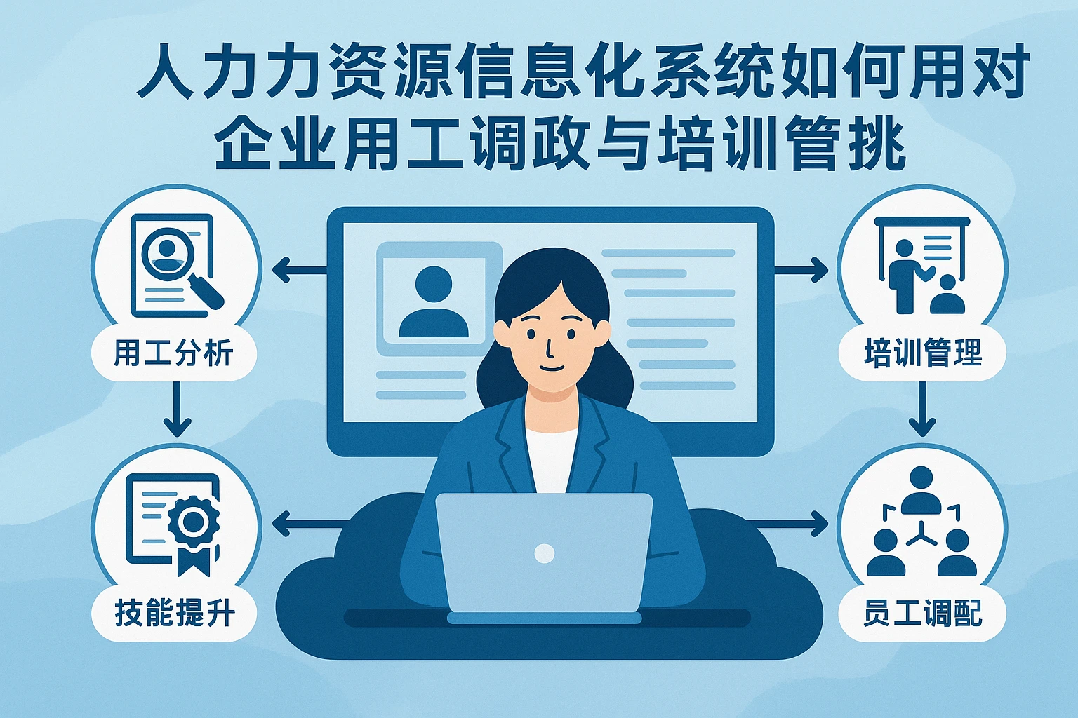 人力资源信息化系统如何应对企业用工调整与培训管理挑战