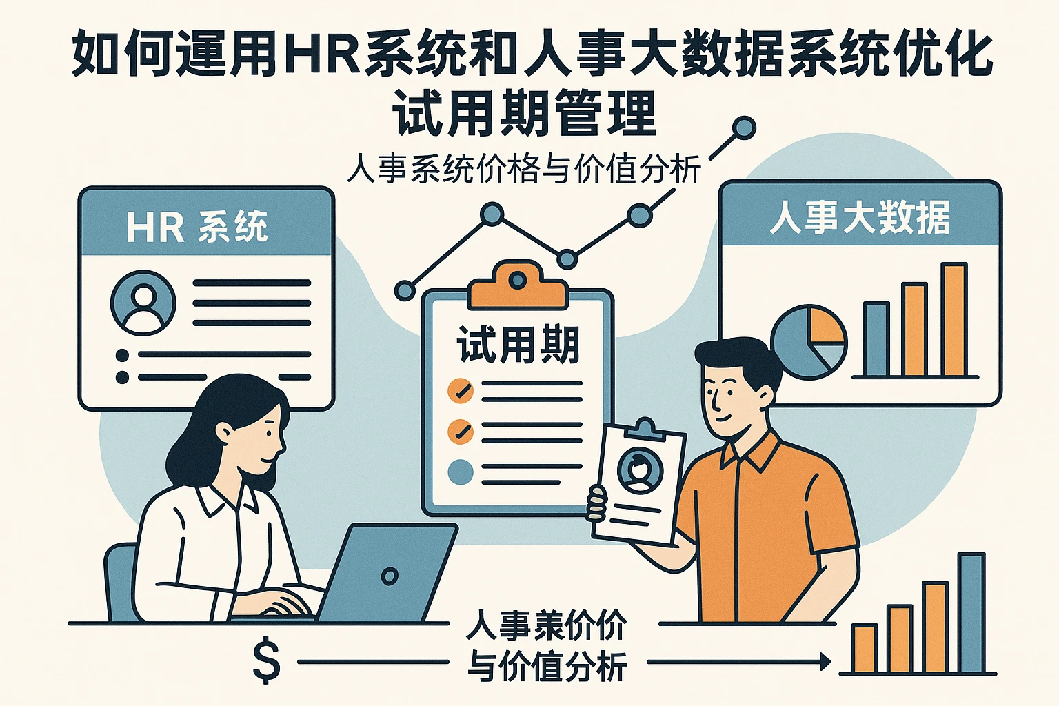 如何运用HR系统和人事大数据系统优化试用期管理 - 人事系统价格与价值分析
