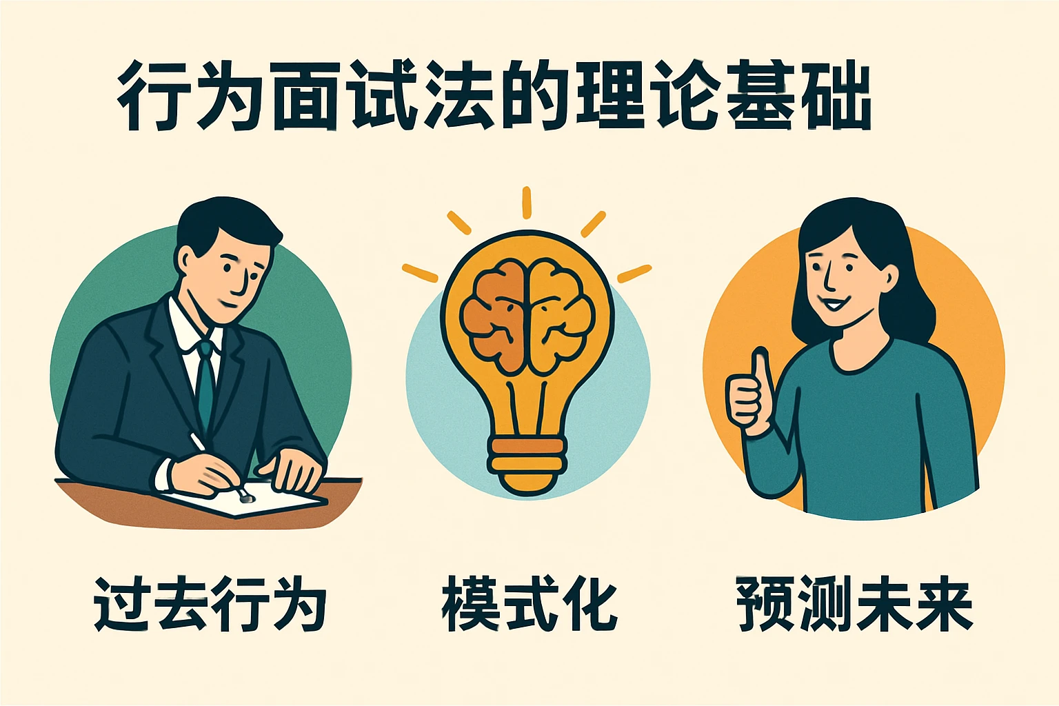 行为面试法的理论基础