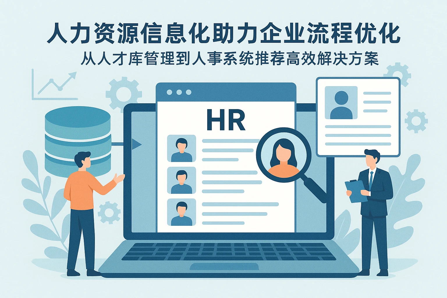 人力资源信息化系统助力企业流程优化：从人才库管理到人事系统推荐的高效解决方案