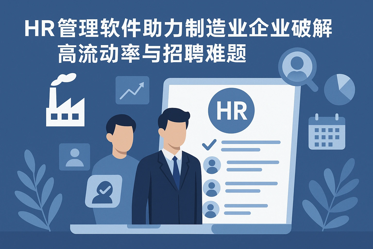 HR管理软件助力制造业企业破解高流动率与招聘难题