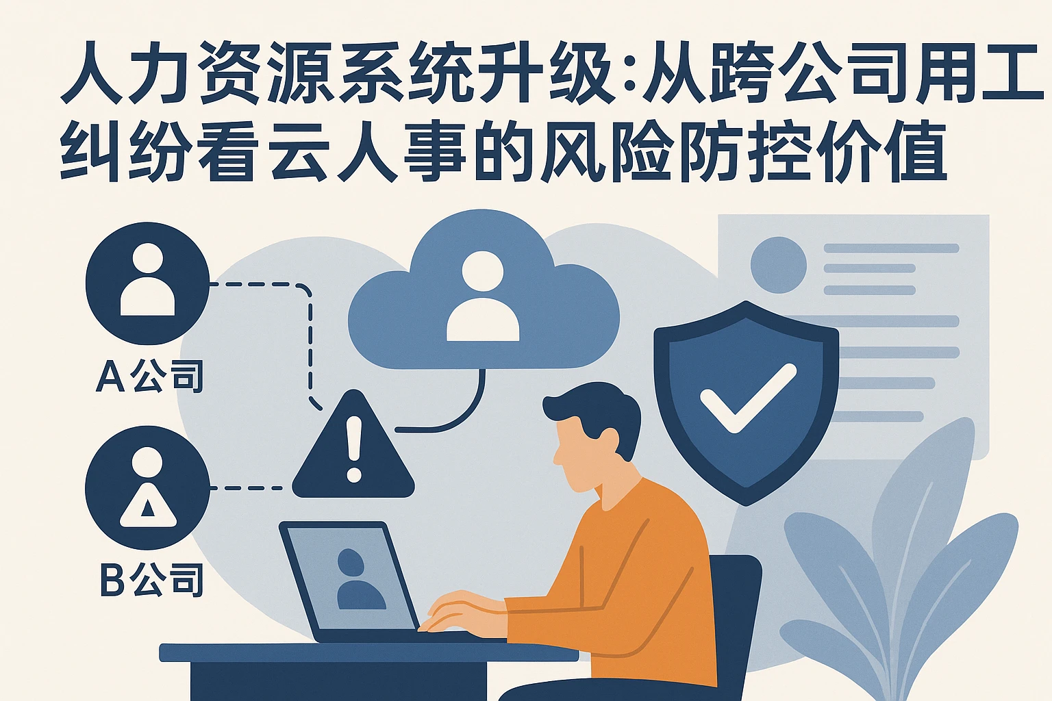人力资源系统升级：从跨公司用工纠纷看云人事的风险防控价值