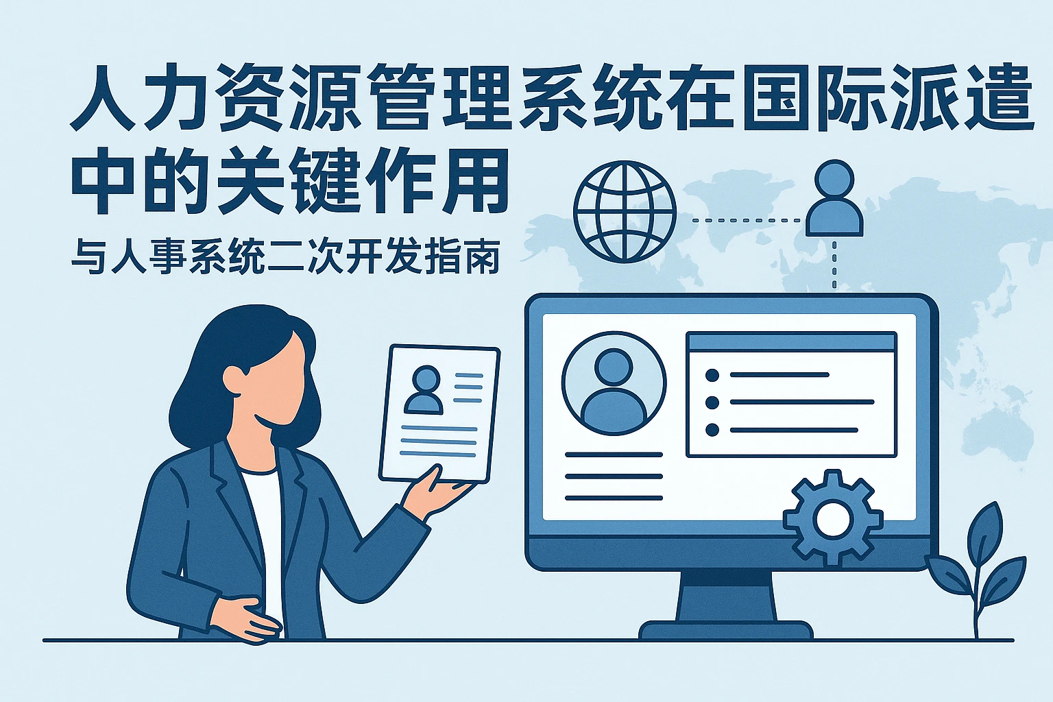 人力资源管理系统在国际派遣中的关键作用与人事系统二次开发指南