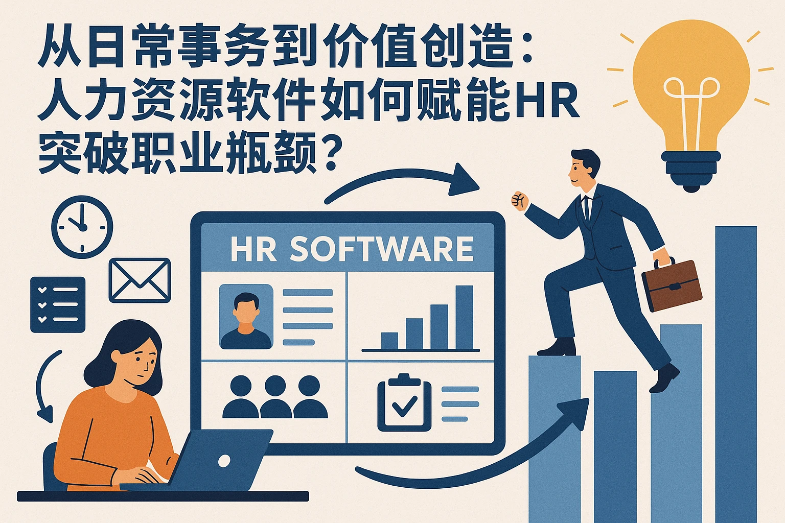 从日常事务到价值创造：人力资源软件如何赋能HR突破职业瓶颈？