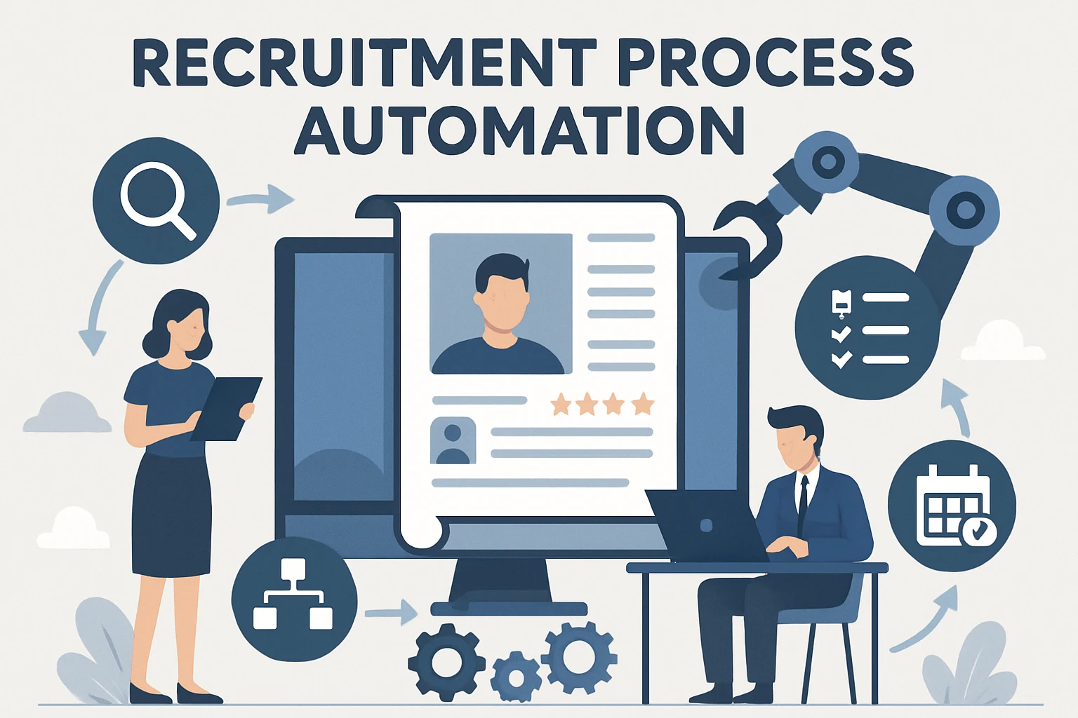 招聘流程自动化管理