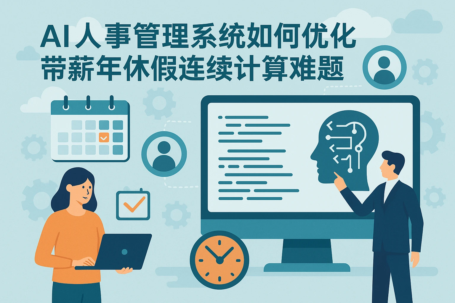 AI人事管理系统如何优化带薪年休假连续计算难题