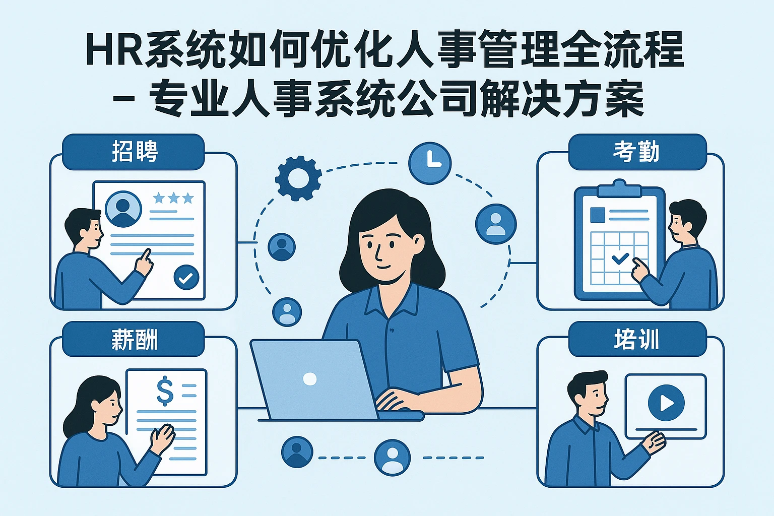 HR系统如何优化人事管理全流程 - 专业人事系统公司解决方案