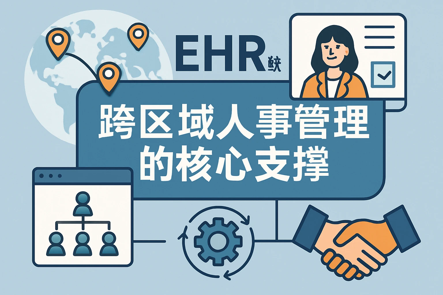 EHR系统：跨区域人事管理的核心支撑