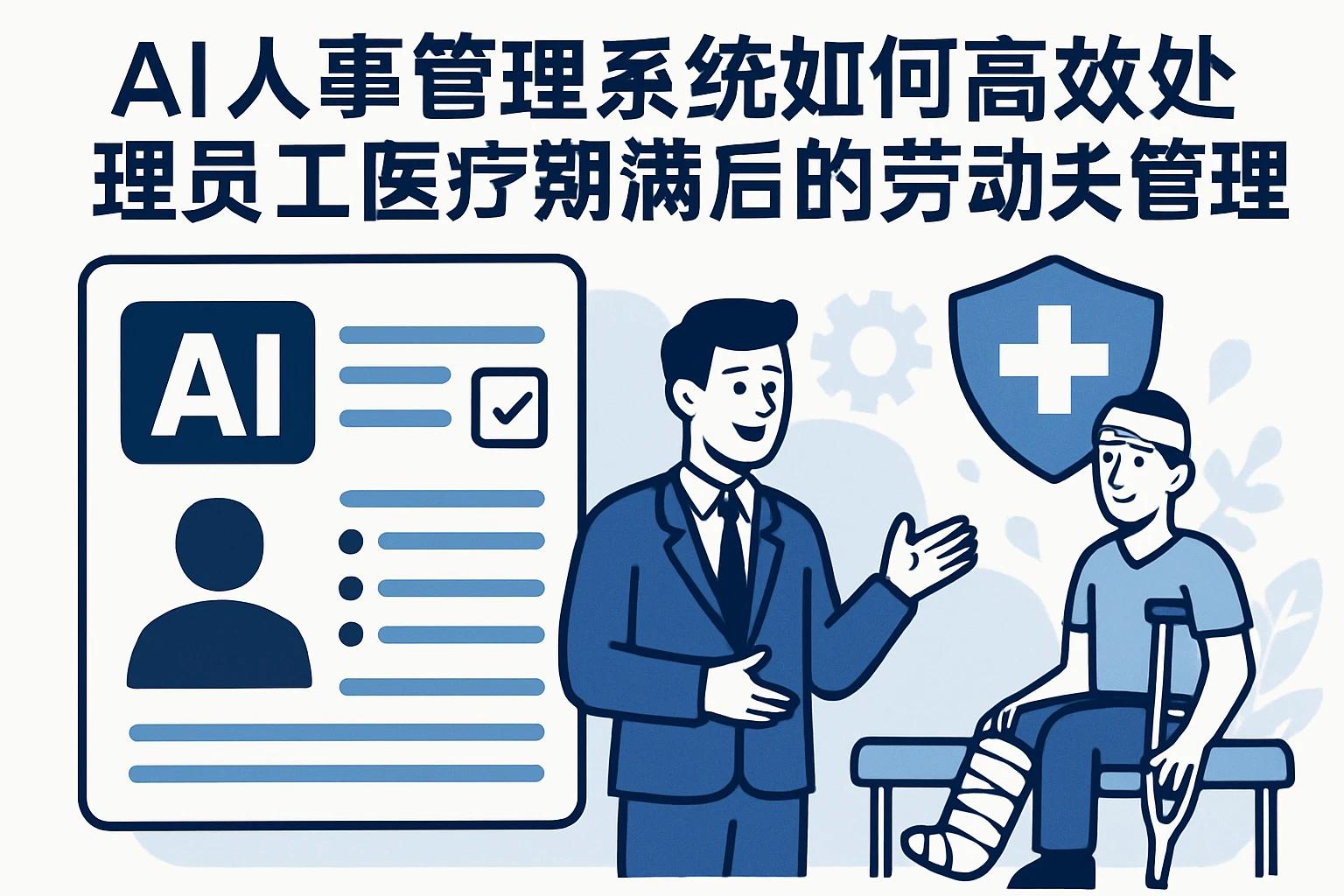 AI人事管理系统如何高效处理员工医疗期满后的劳动关系管理