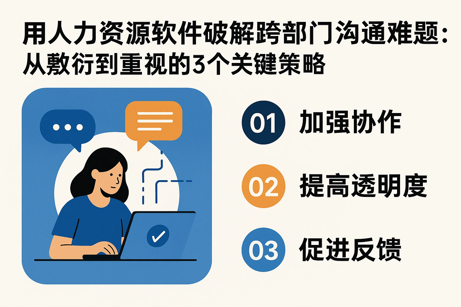 用人力资源软件破解跨部门沟通难题:从敷衍到重视的3个关键策略