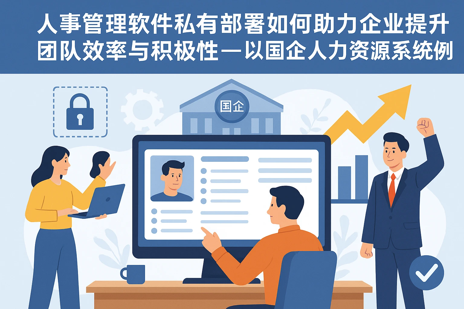 人事管理软件私有化部署如何助力企业提升团队效率与积极性——以国企人力资源系统为例
