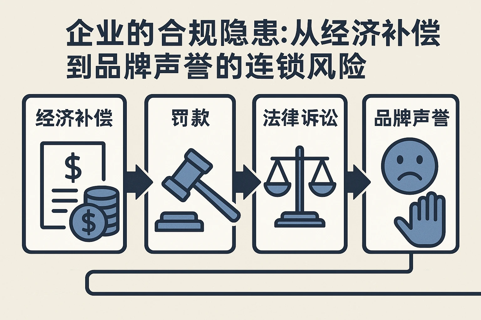 2. 企业的合规隐患：从经济补偿到品牌声誉的连锁风险