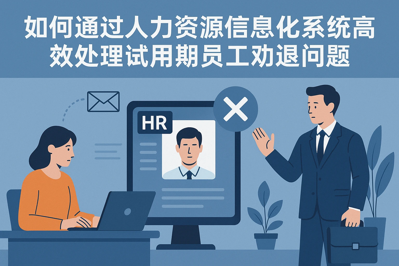 如何通过人力资源信息化系统高效处理试用期员工劝退问题