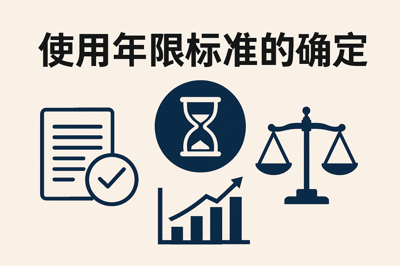 使用年限标准的确定