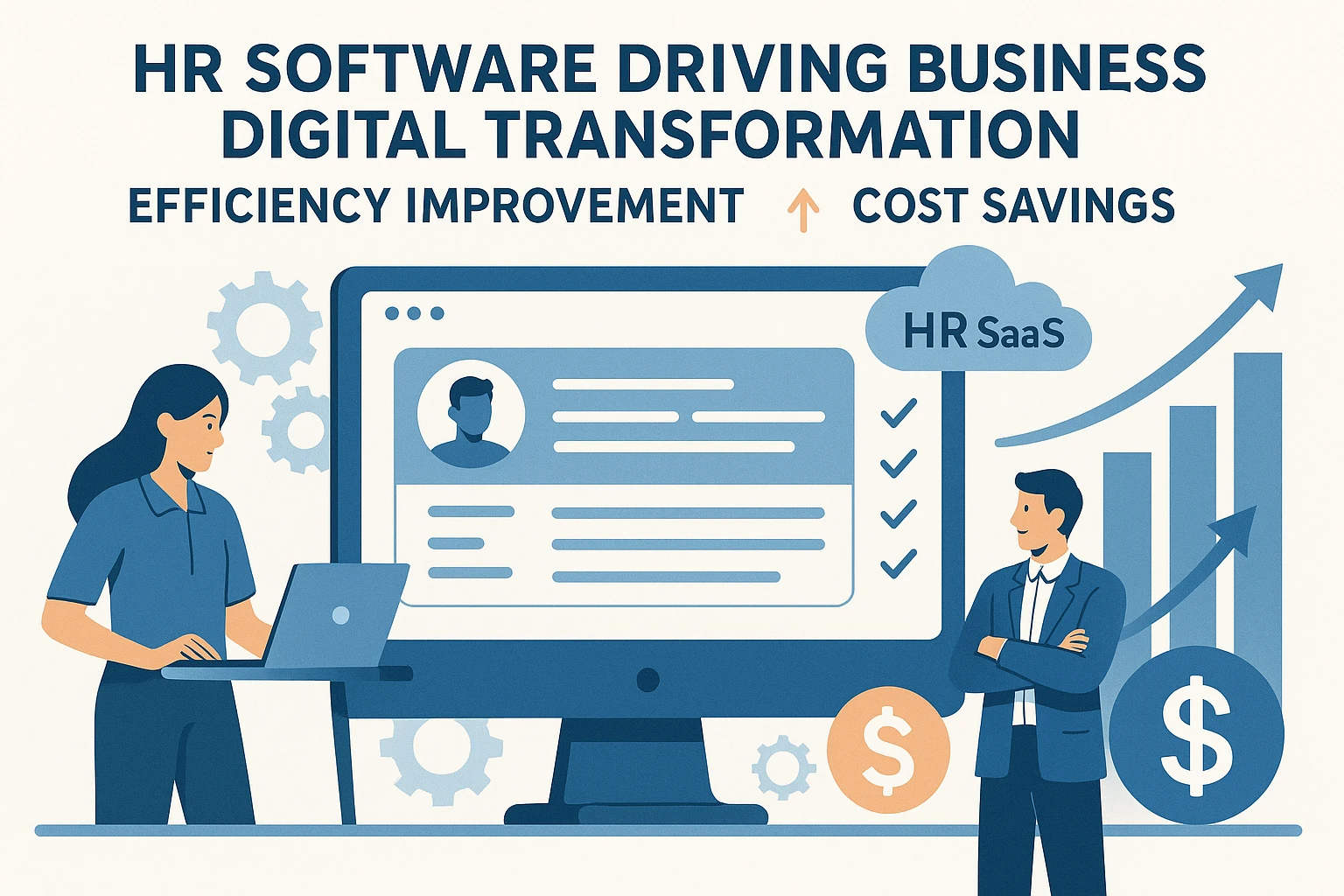 人力资源软件推动企业数字化转型:人事SaaS系统的效率提升与成本节约之道
