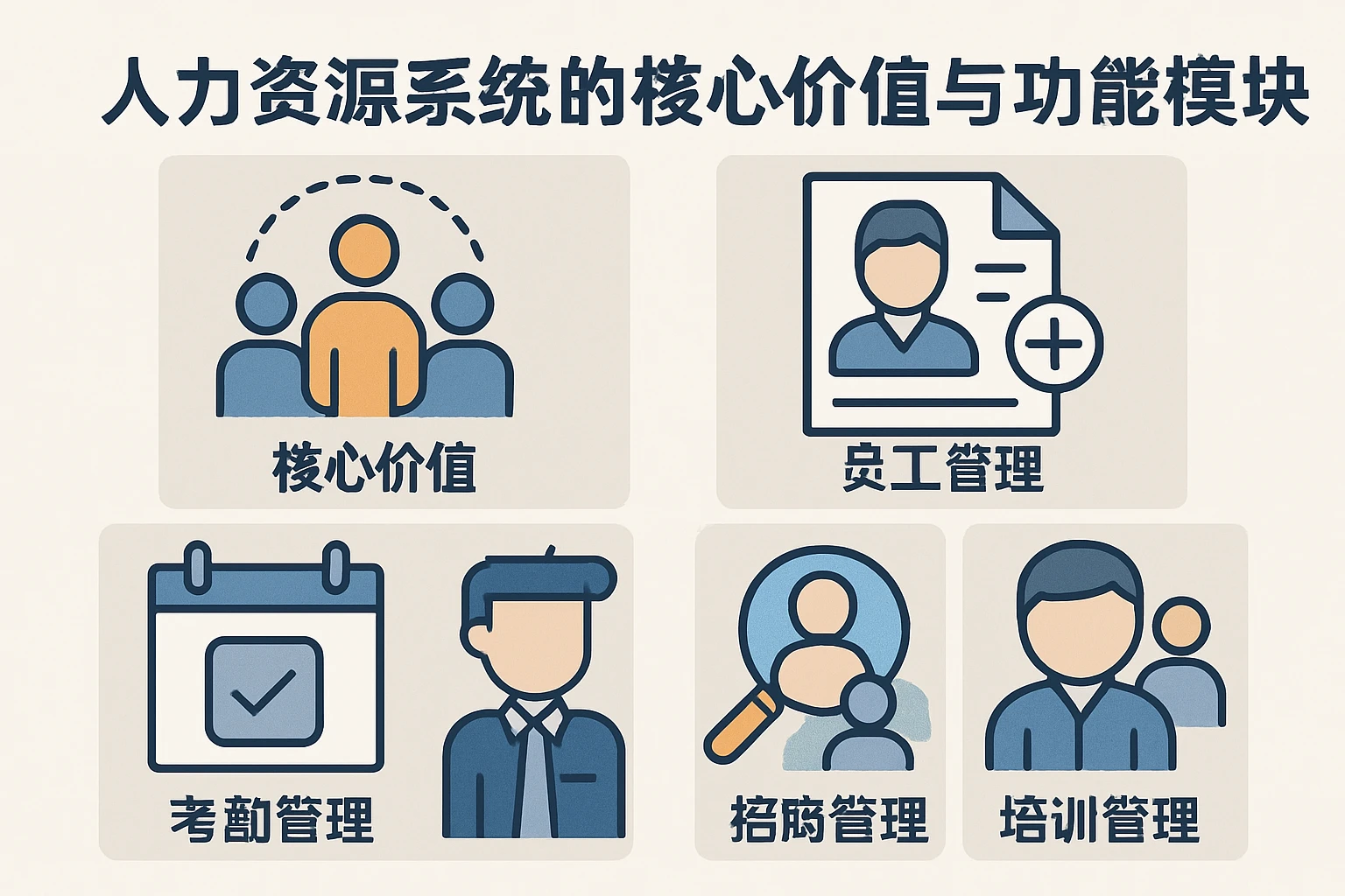 人力资源系统的核心价值与功能模块