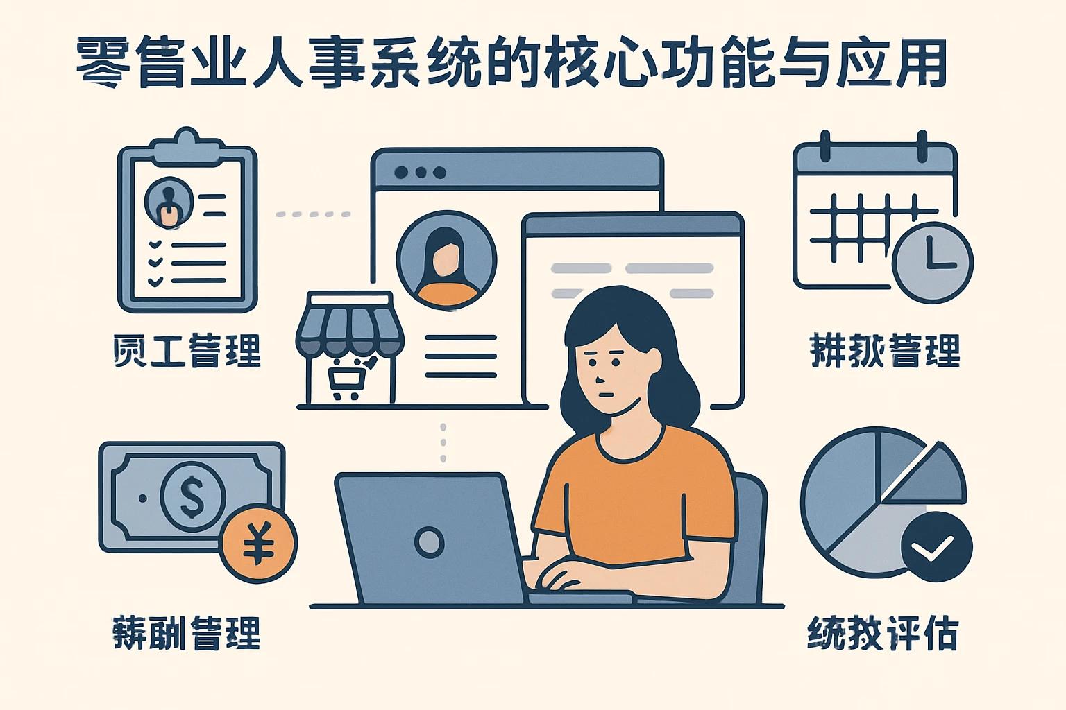 零售业人事系统的核心功能与应用