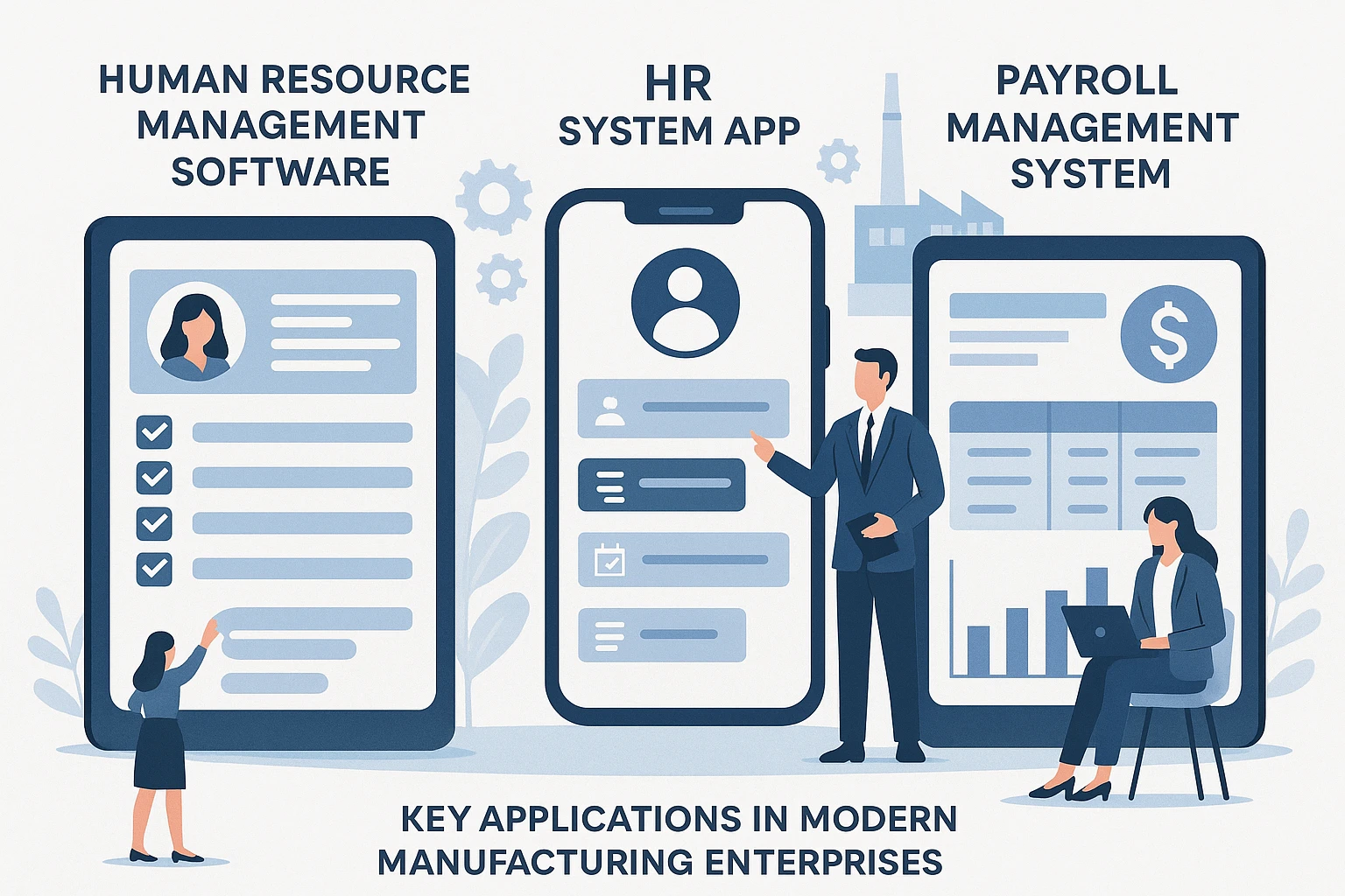 人事管理软件、人事系统APP与薪酬管理系统在现代制造企业的关键应用