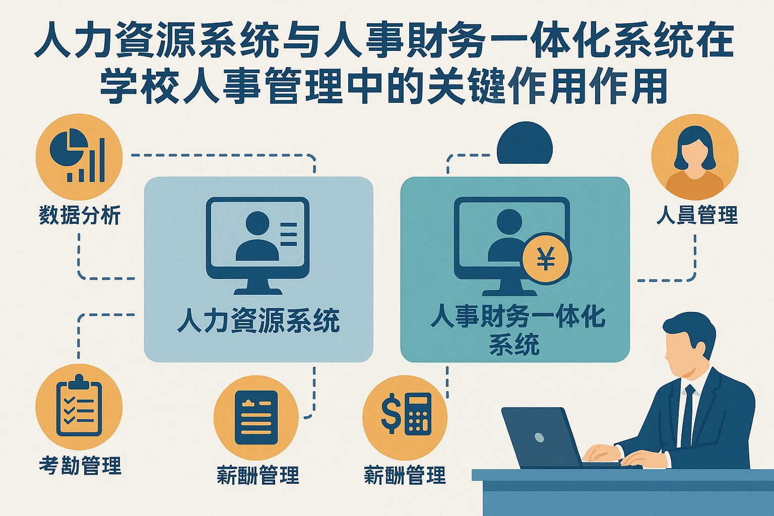 人力资源系统与人事财务一体化系统在学校人事管理中的关键作用