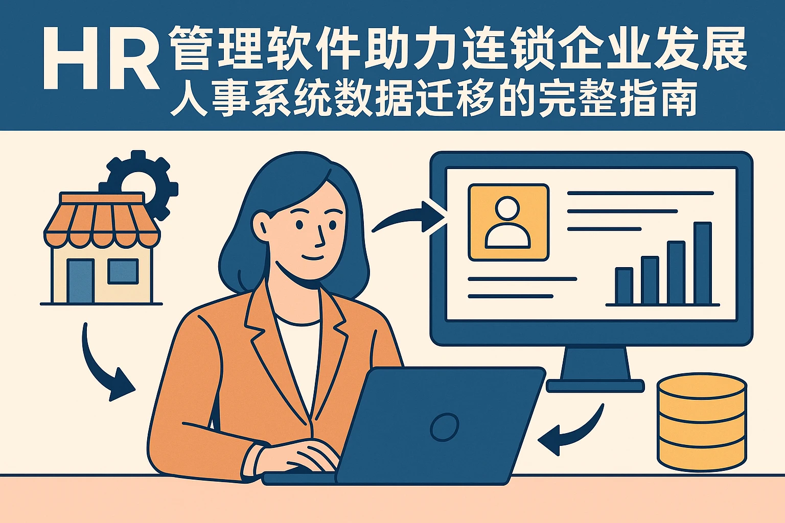 HR管理软件助力连锁企业发展：人事系统数据迁移的完整指南