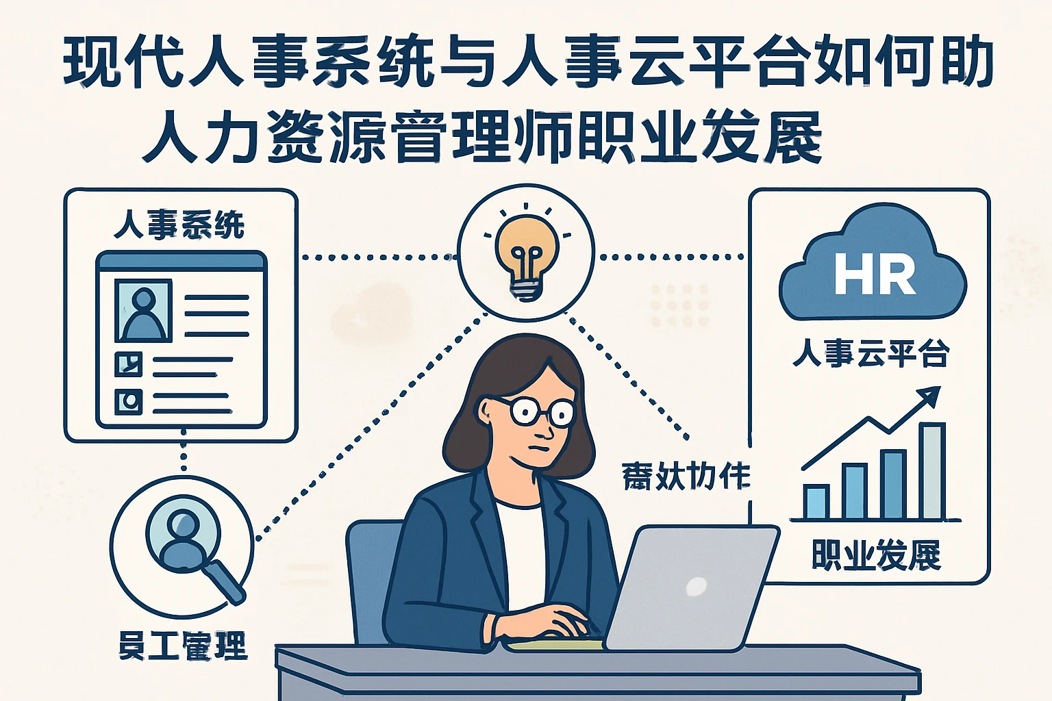 现代人事系统与人事云平台如何助力人力资源管理师职业发展