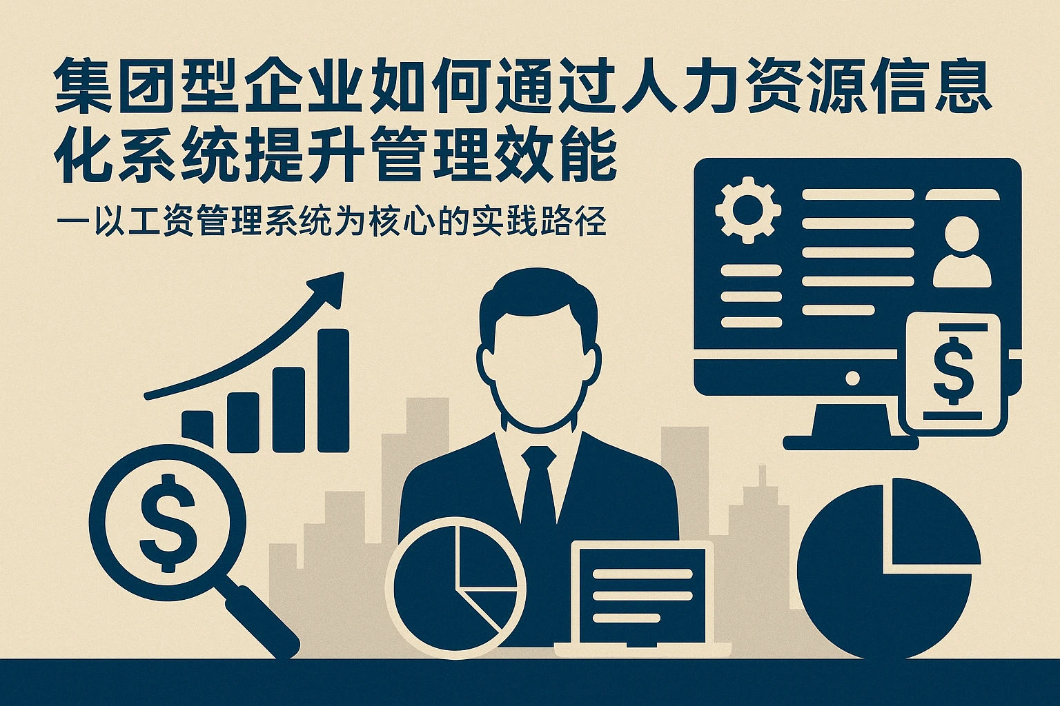 集团型企业如何通过人力资源信息化系统提升管理效能——以工资管理系统为核心的实践路径