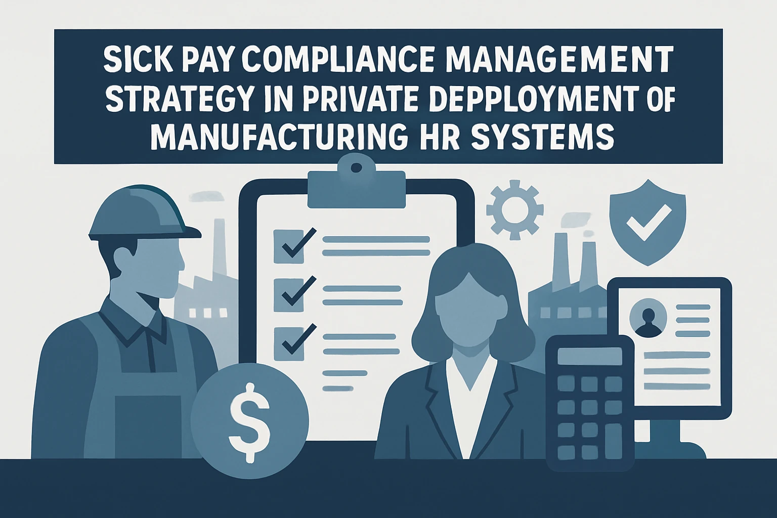 制造业人事系统私有化部署中的病假工资合规管理策略