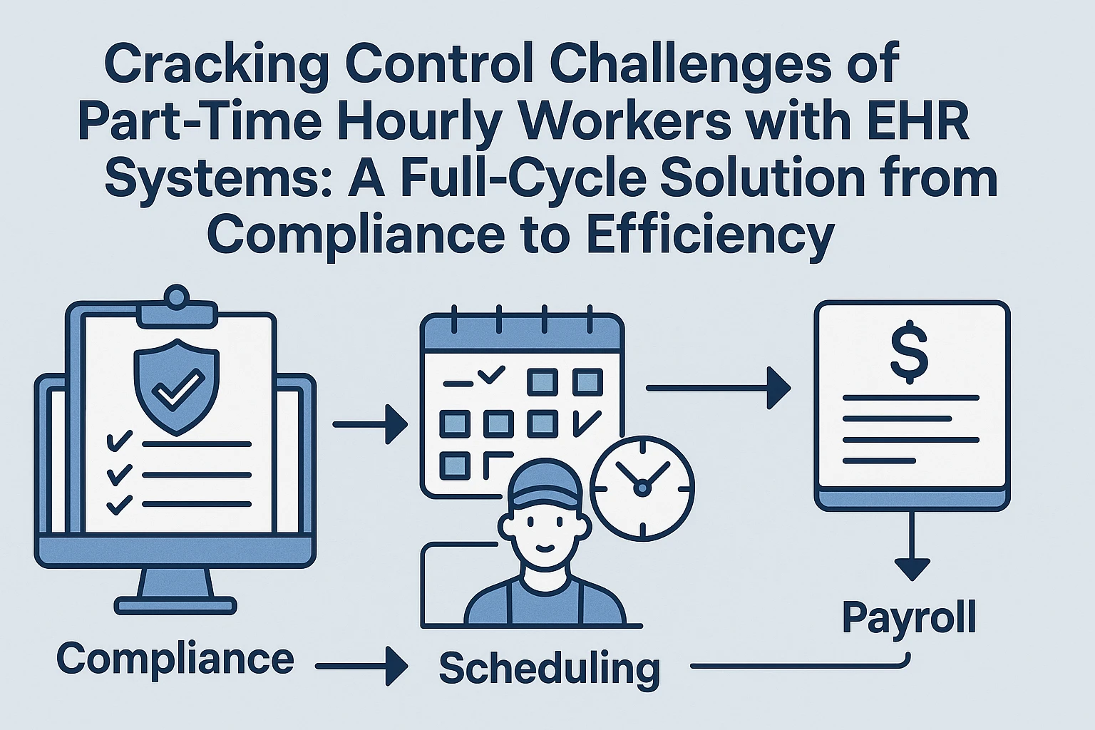 用EHR系统破解兼职小时工管控难题：从合规到效率的全流程解决方案