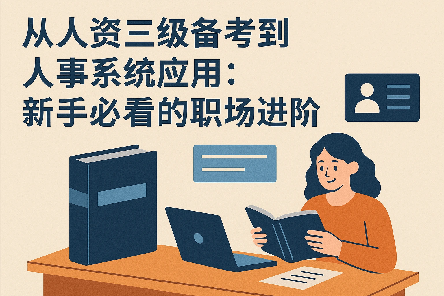 从人资三级备考到人事系统应用：新手必看的职场进阶指南