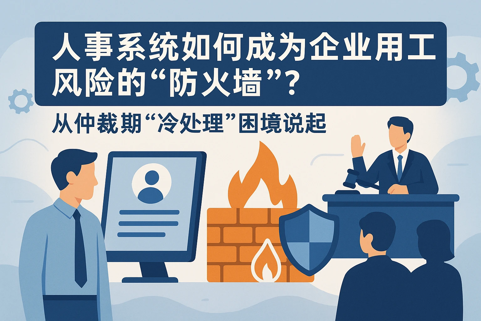 人事系统如何成为企业用工风险的“防火墙”？从仲裁期“冷处理”困境说起