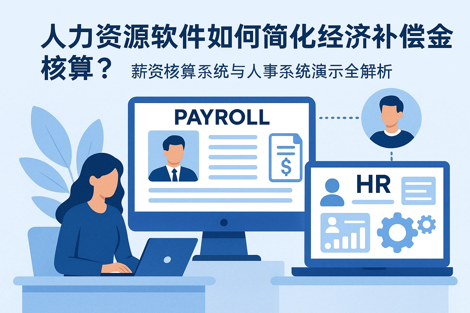 人力资源软件如何简化经济补偿金核算？薪资核算系统与人事系统演示全解析