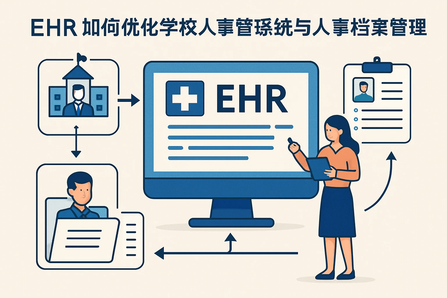 EHR系统如何优化学校人事管理系统与人事档案管理流程