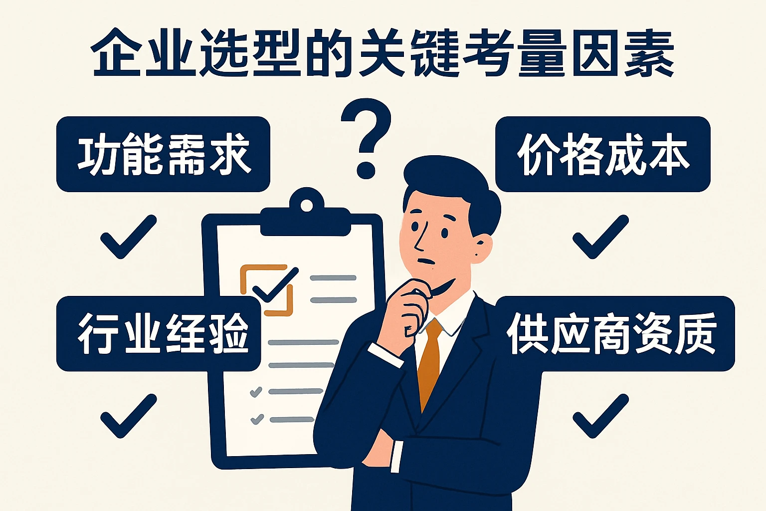 企业选型的关键考量因素