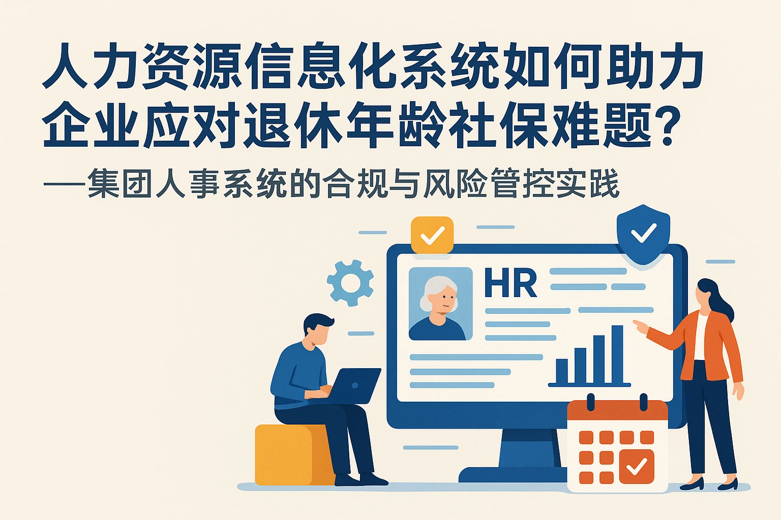 人力资源信息化系统如何助力企业应对退休年龄社保难题？——集团人事系统的合规与风险管控实践