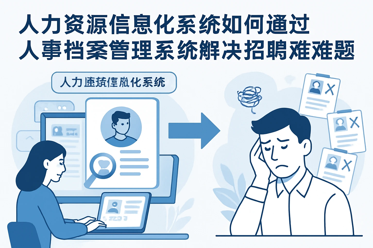 人力资源信息化系统如何通过人事档案管理系统解决招聘难题
