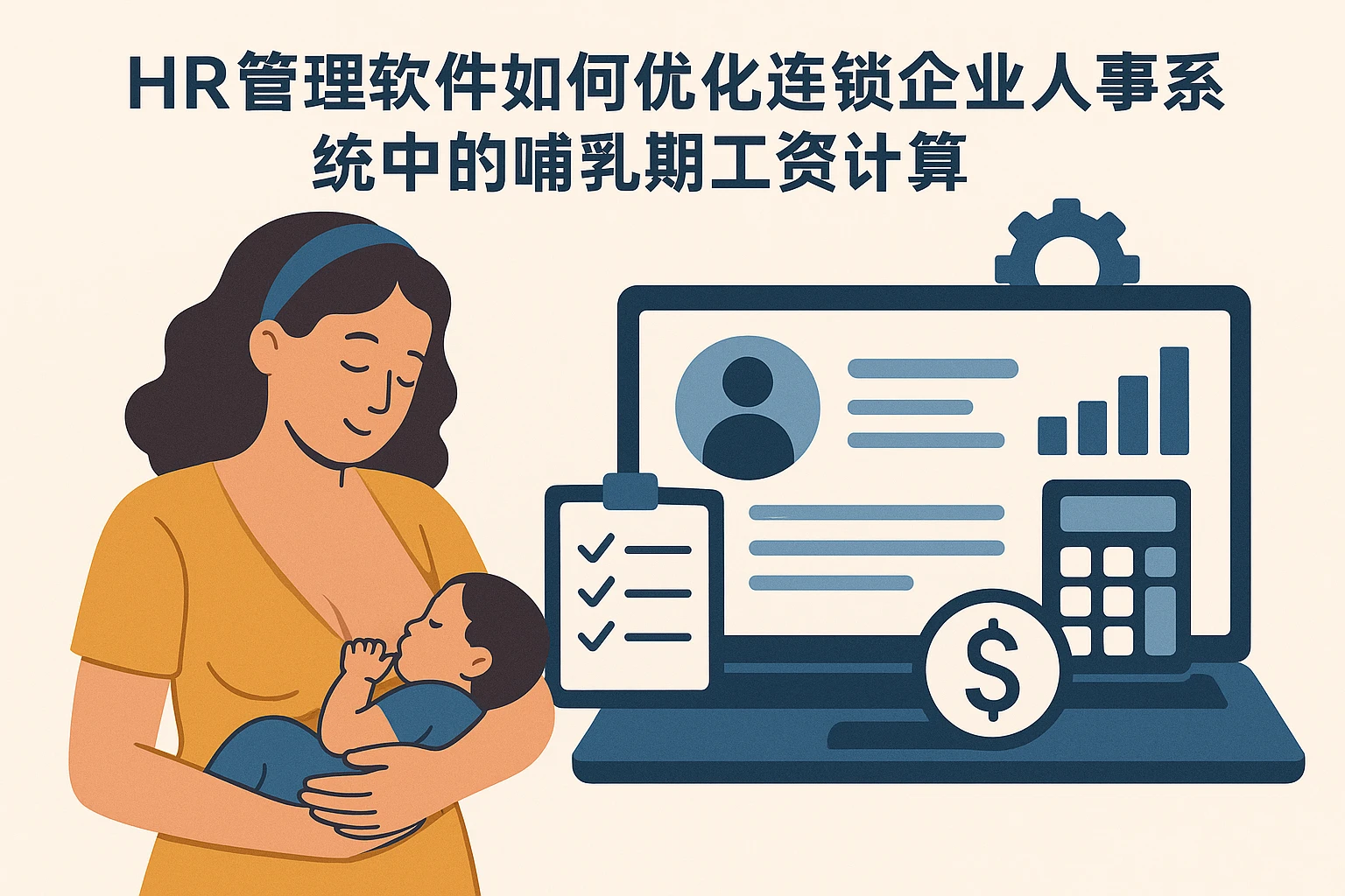 HR管理软件如何优化连锁企业人事系统中的哺乳期工资计算