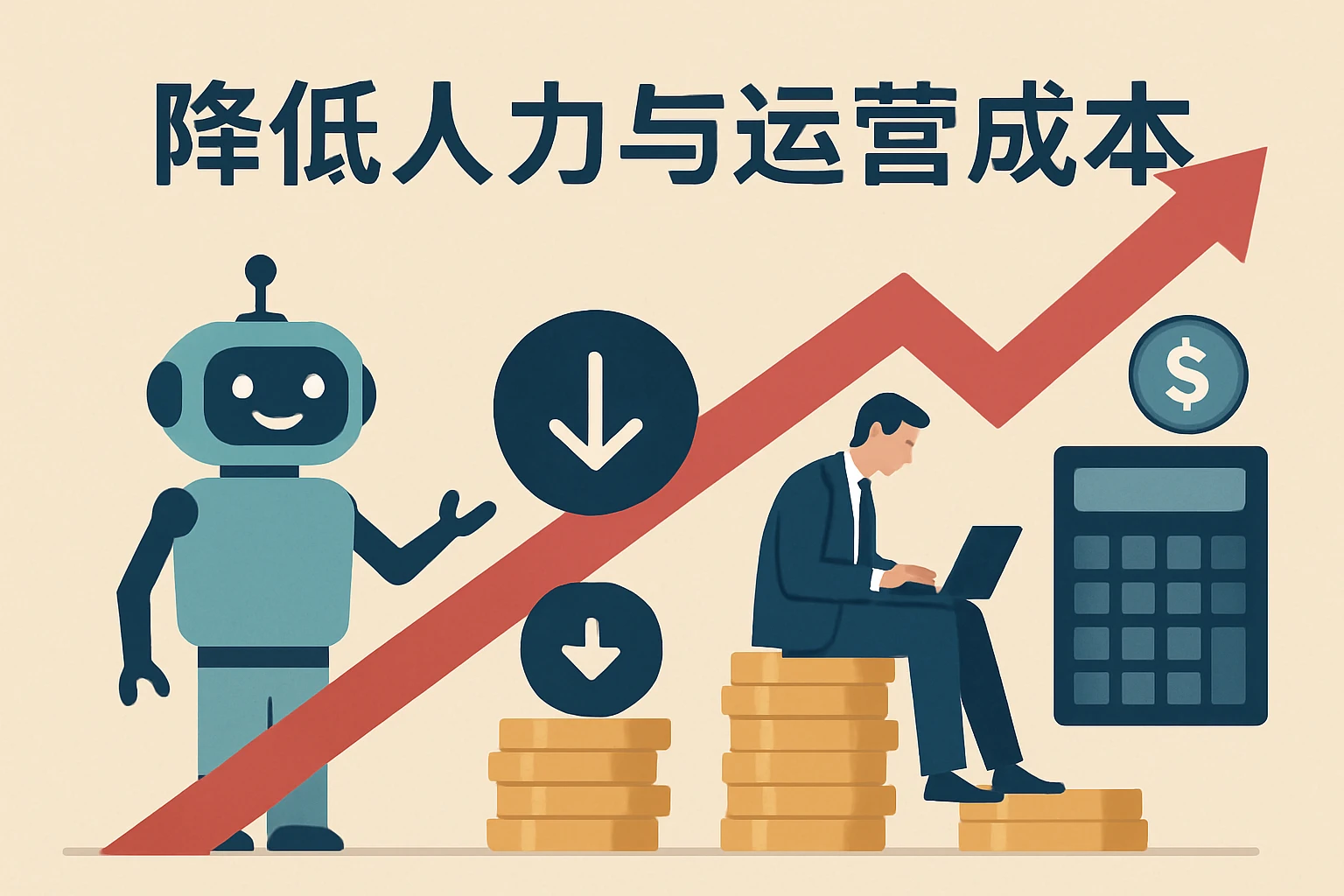 降低人力与运营成本