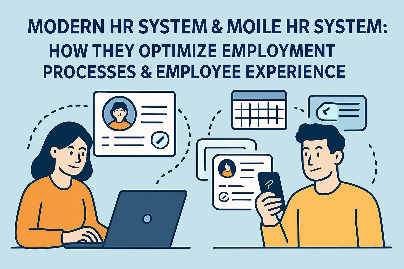 现代人事系统与移动人事系统如何优化用工流程与员工体验