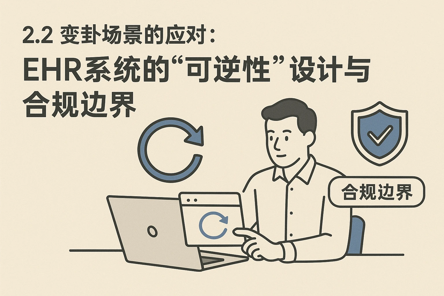 2.2 变卦场景的应对:EHR系统的“可逆性”设计与合规边界