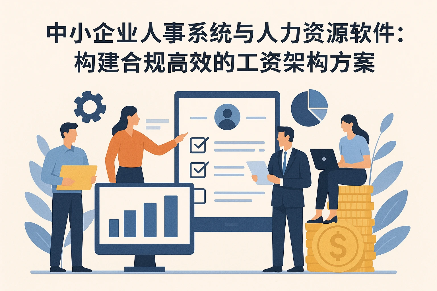 中小企业人事系统与人力资源软件:构建合规高效的工资架构方案