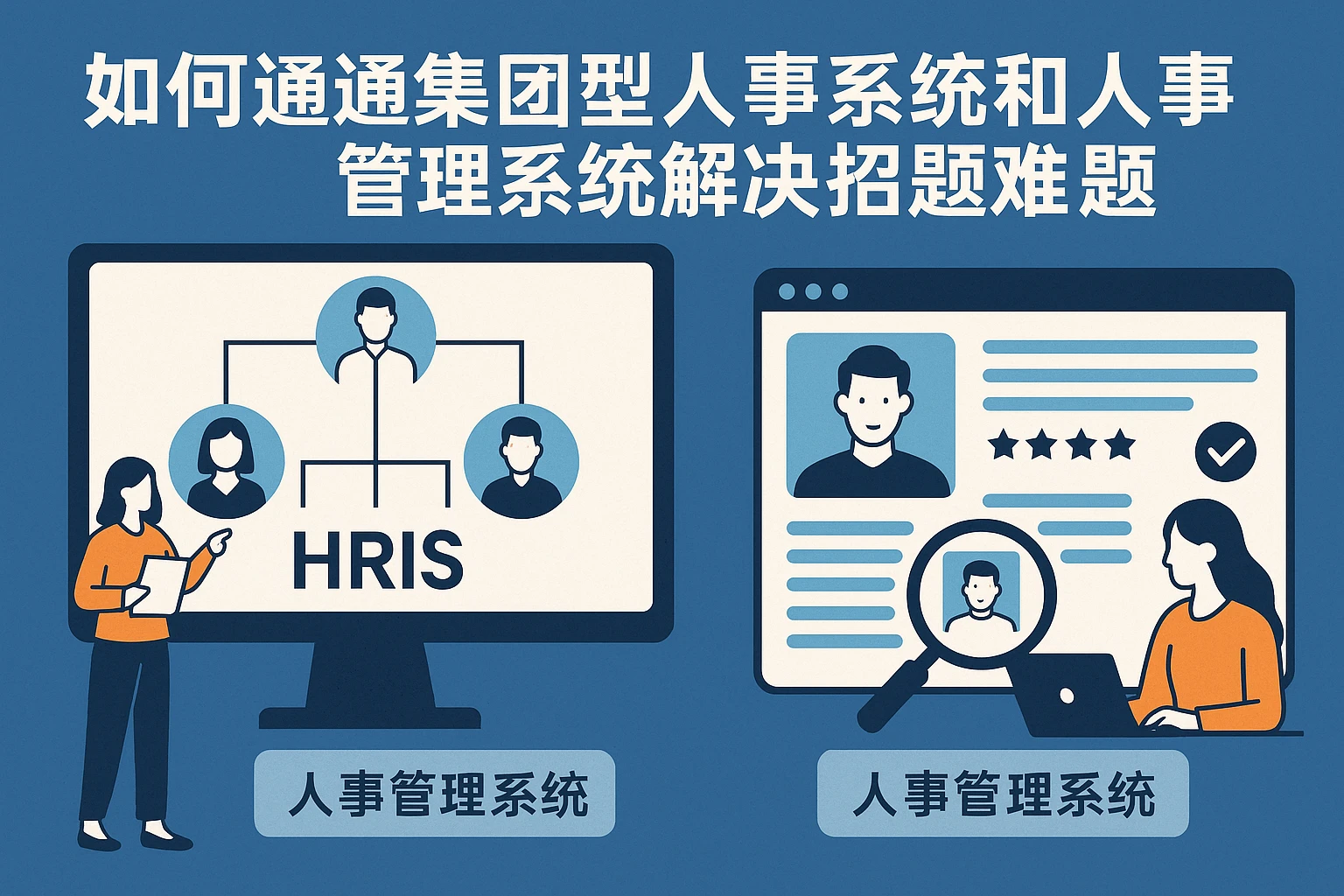 如何通过集团型人事系统和人事管理系统解决招聘难题