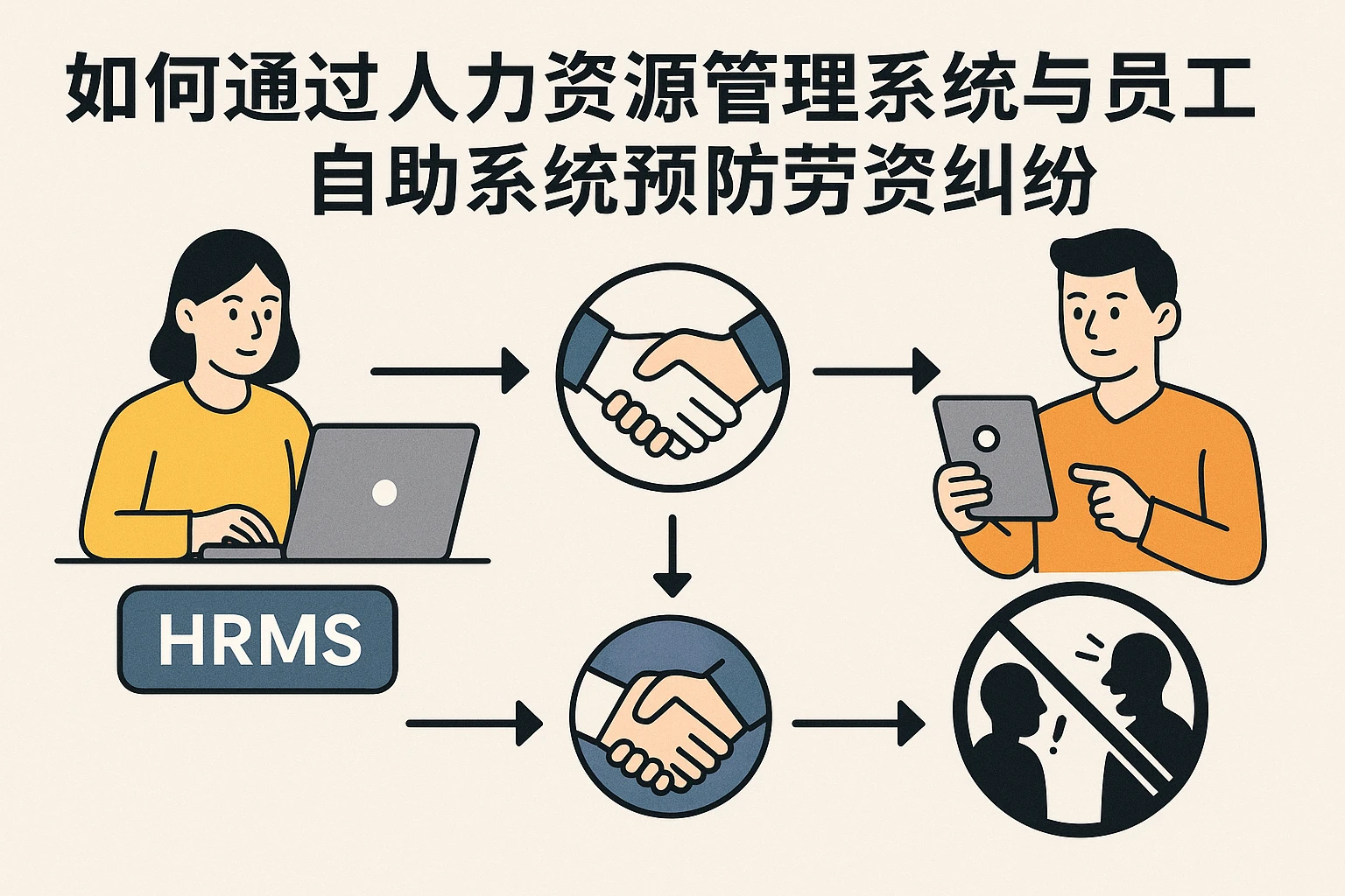 如何通过人力资源管理系统与员工自助系统预防劳资纠纷