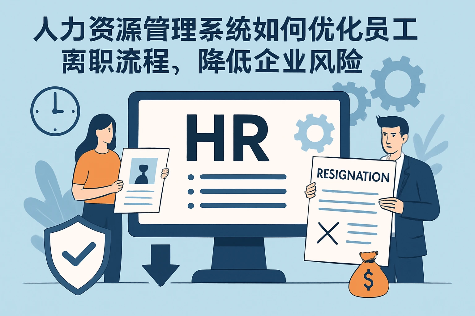 人力资源管理系统如何优化员工离职流程，降低企业风险