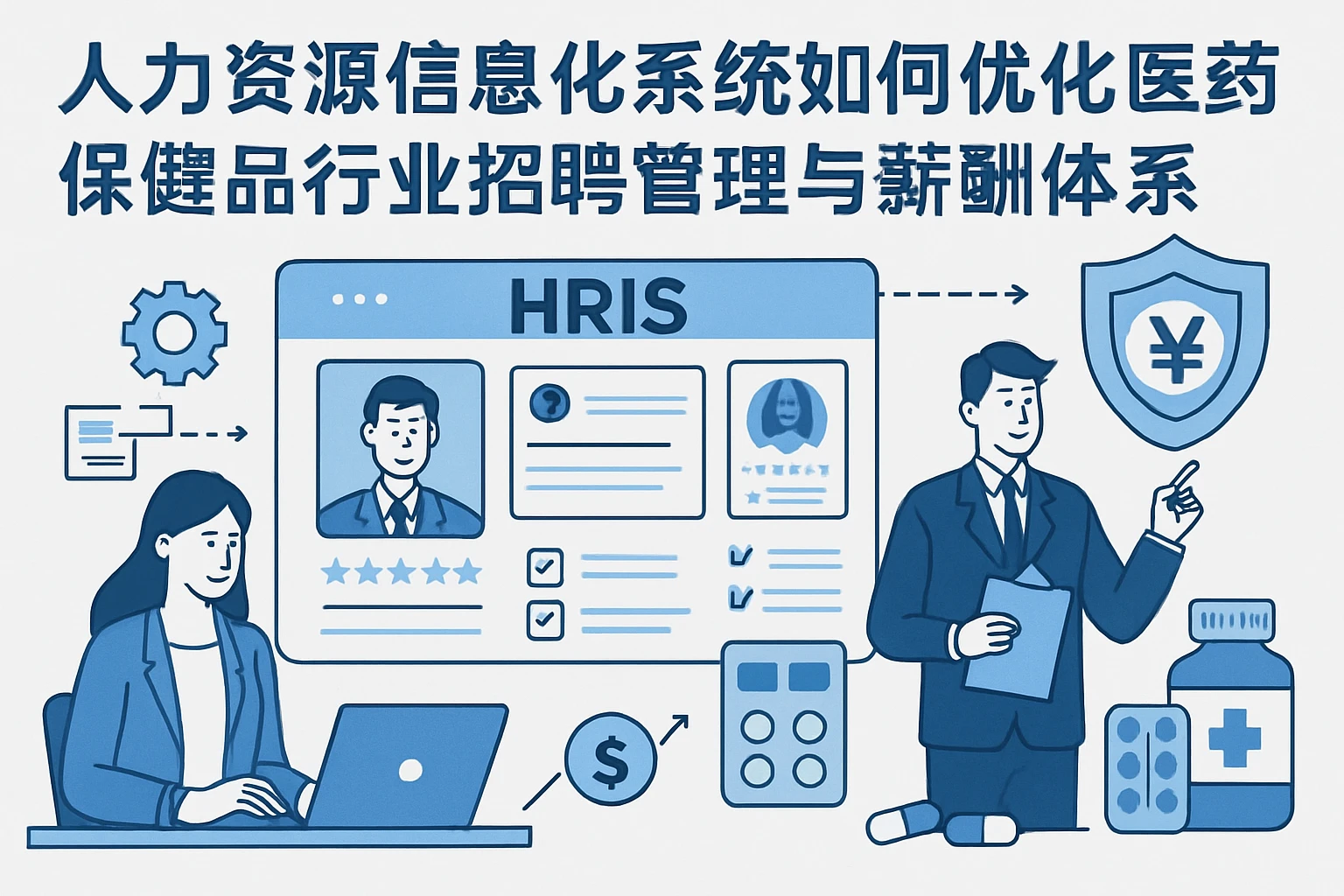 人力资源信息化系统如何优化医药保健品行业招聘管理与薪酬体系
